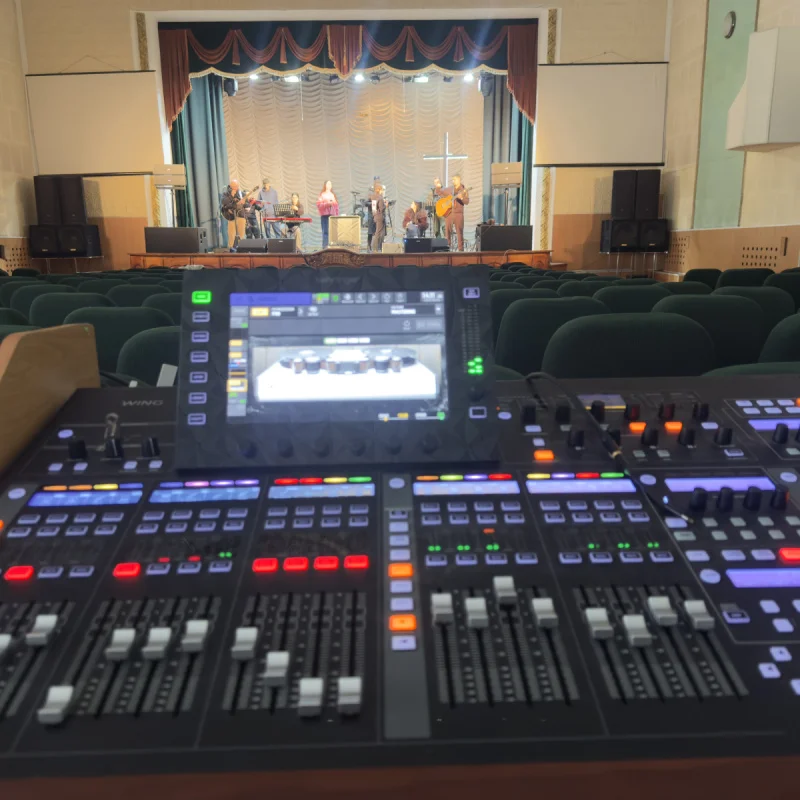 Behringer WING та система FBT на озвученні події у Сарнах